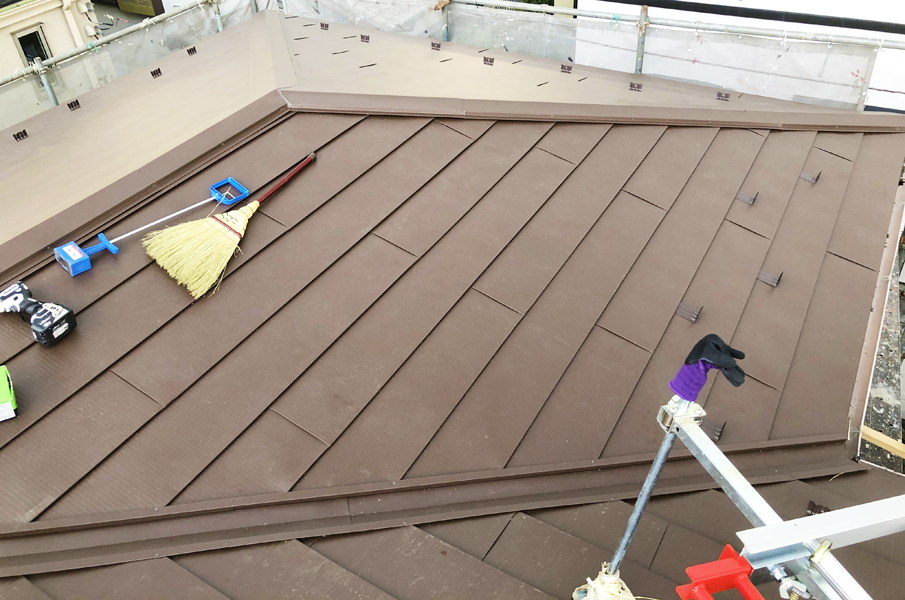 横浜市港南区の住宅の屋根工事