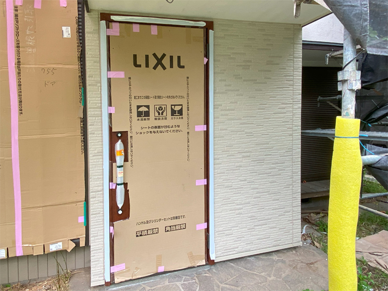 横浜市港南区の住宅の外壁工事